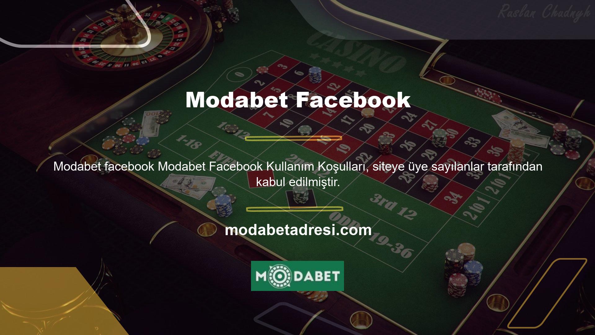 Birçok online casino sitesinde olduğu gibi Modabet sitesinin de kullanım kurallarını bilmek önemlidir