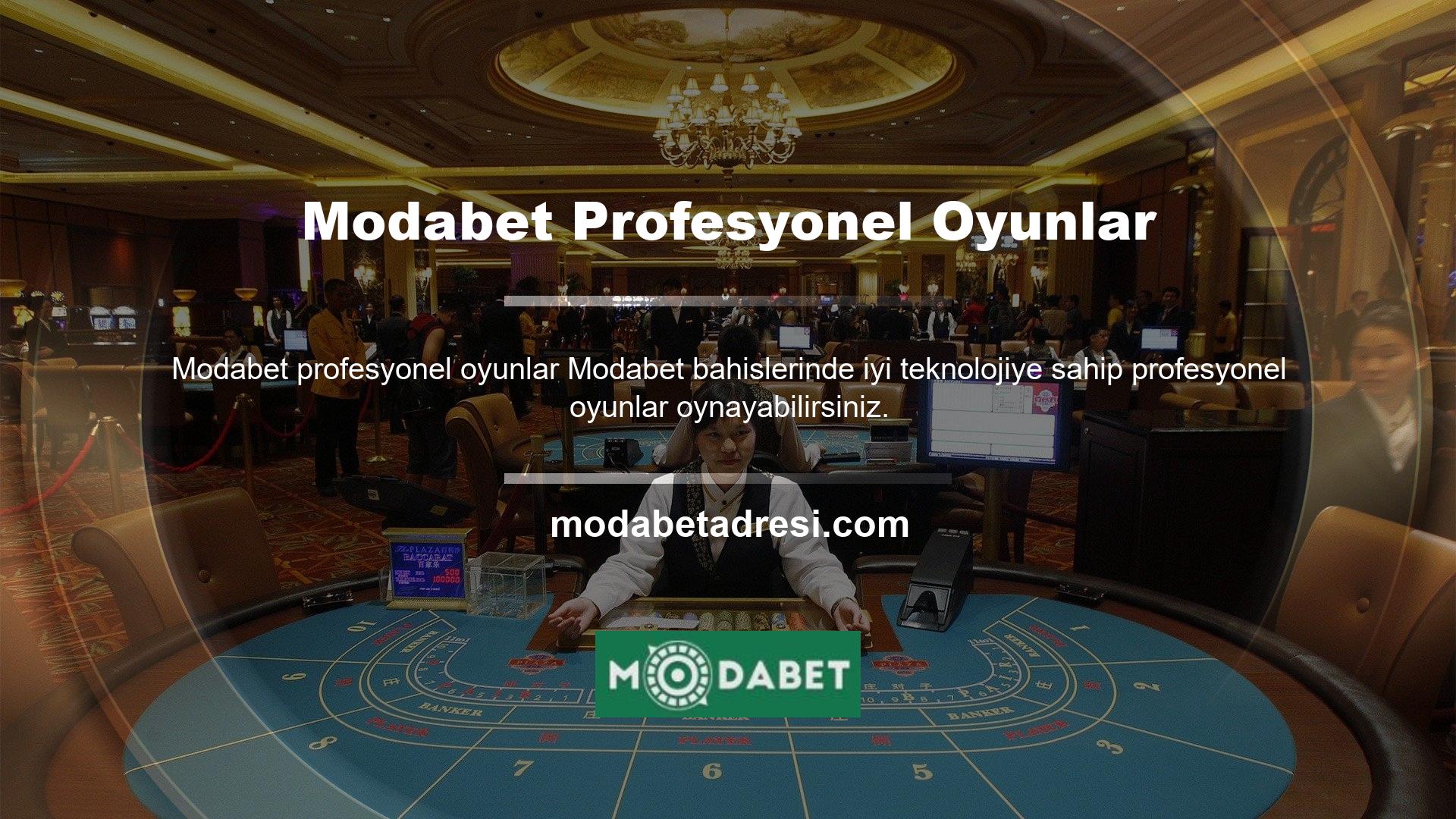 Sitemiz, bir casinoda bahis yapmak ve oynamak için ihtiyacınız olan her şeye sahiptir